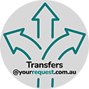 Transfers @ Your Request Logo
